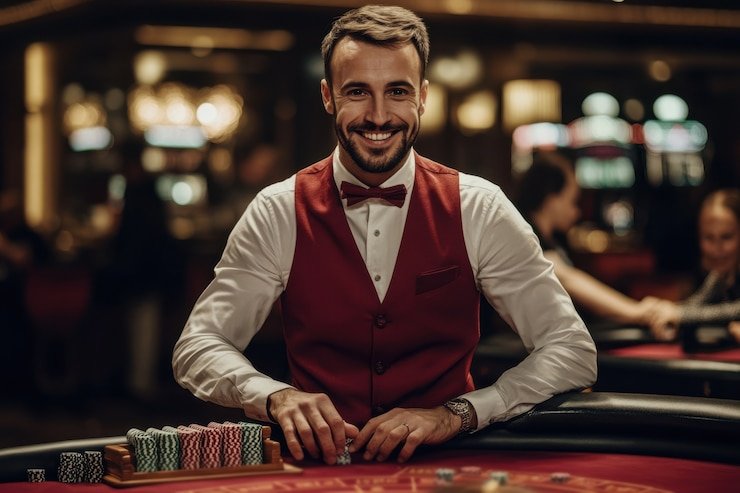 Beralih antara PUBG Mobile dan live casino di aplikasi toto8000